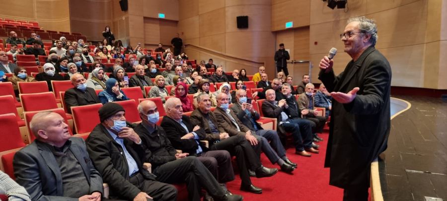 أم الفحم تحتضن الفنان محمد بكري بحفل تكريمي داعم 